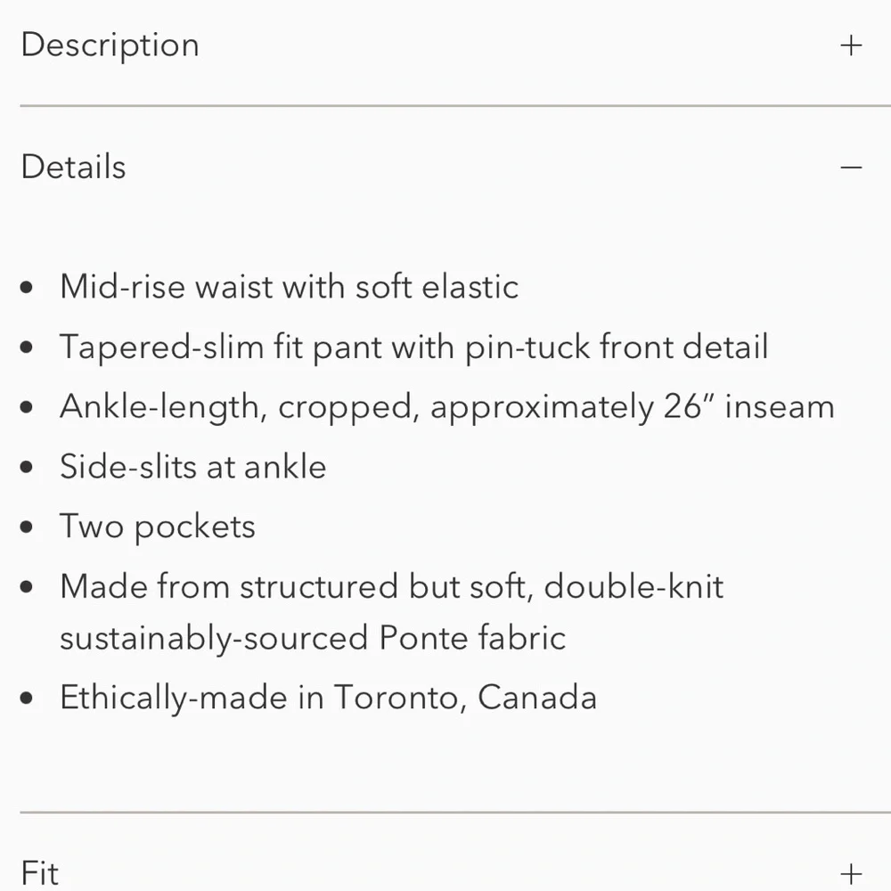 Encircled The Tailored Ponte Pant - Picture 4 of 11